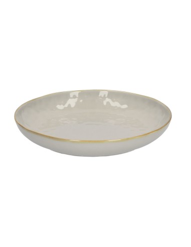 Rose e Tulipani·rose & Tulipani - Linea ''concerto" Grigio Perla Gourmet Bowl Ø 30 Cm - stoneware