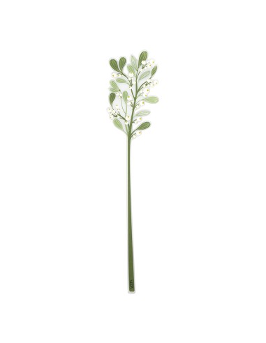 Vesta Home - Fiore Vischio Grande Kit 6 Pz·bianco·12,4 X 55,2 H Th. 5 Mm