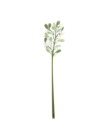 Vesta Home - Fiore Vischio Grande Kit 6 Pz·bianco·12,4 X 55,2 H Th. 5 Mm