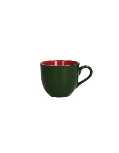 Rose e Tulipani·rose & Tulipani - Cozy Cottage Tazza Caffè 0,10 Lt con Piattino Verde