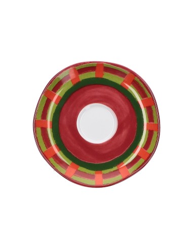 Rose e Tulipani·rose & Tulipani - Cozy Cottage Tazza Caffè 0,10 Lt con Piattino Verde