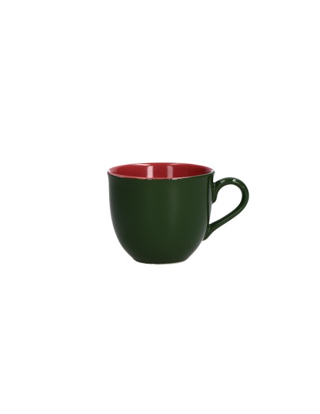 Rose e Tulipani·rose & Tulipani - Cozy Cottage Tazza Caffè 0,10 Lt con Piattino Verde