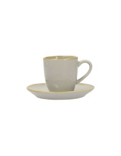 Rose e Tulipani·rose & Tulipani - Linea ''concerto" Grigio Perla Tazza Caffe' C/p 90 Cc