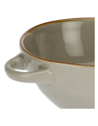 Rose e Tulipani·rose & Tulipani - Linea ''concerto" Grigio Perla Ciotola Zuppa
