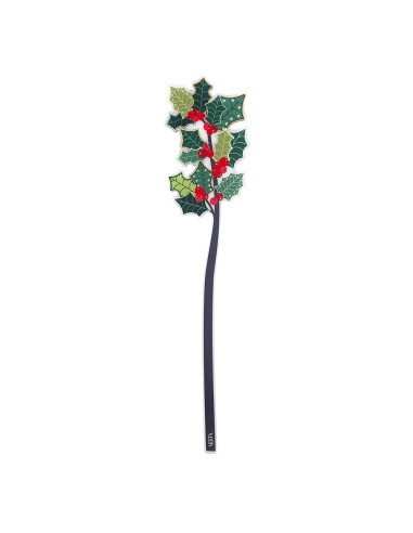 Vesta Home - Fiore Pungitopo Grande Kit 6 Pz·rosso·12,8 X 55,3 H Th. 5 Mm