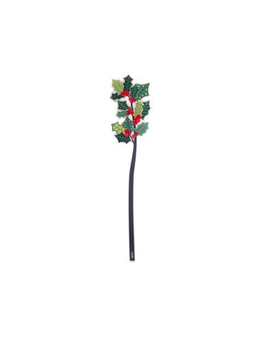 Vesta Home - Fiore Pungitopo Grande Kit 6 Pz·rosso·12,8 X 55,3 H Th. 5 Mm