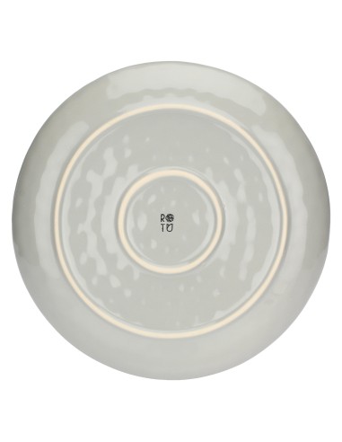 Rose e Tulipani·rose & Tulipani - Linea ''concerto" Grigio Perla Vassoio Rotondo 32 Cm - stoneware
