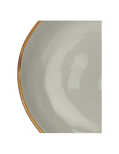 Rose e Tulipani·rose & Tulipani - Linea ''concerto" Grigio Perla Piatto Fondo 21 Cm