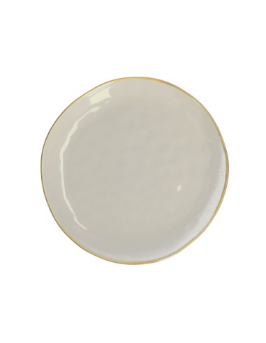 Rose e Tulipani·rose & Tulipani - Linea ''concerto" Grigio Perla Piatto Piano 27 Cm - stoneware