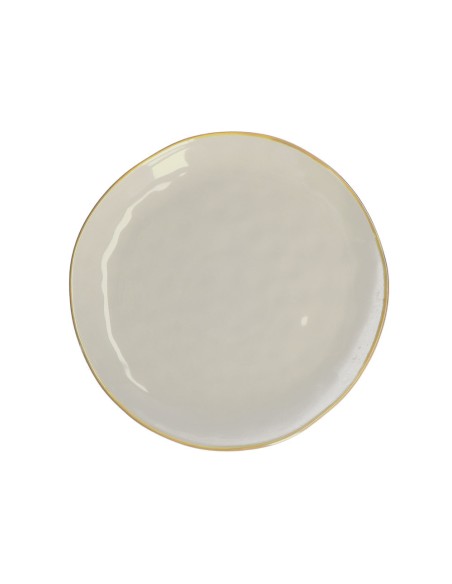 Rose e Tulipani·rose & Tulipani - Linea ''concerto" Grigio Perla Piatto Piano 27 Cm - stoneware