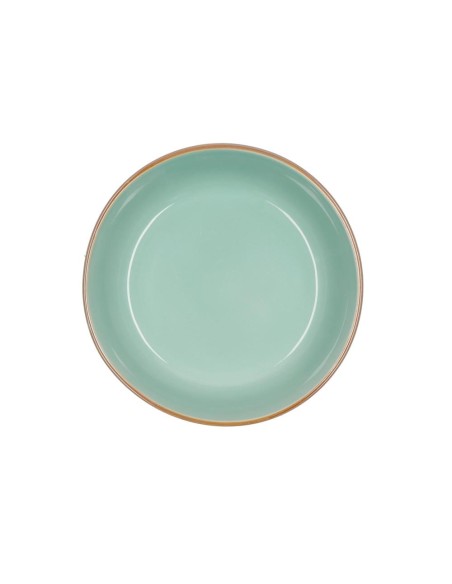 Rose e Tulipani·concerto Verde Acqua Insalat 20 Cm·ø 20 Cm·stoneware Ø 20 Cm