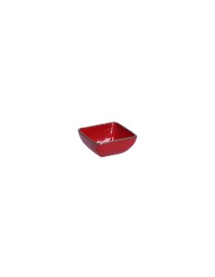 Rose e Tulipani - Ciotolina Quadrata 8 Cm Linea ''concerto Rosso Fuoco''
