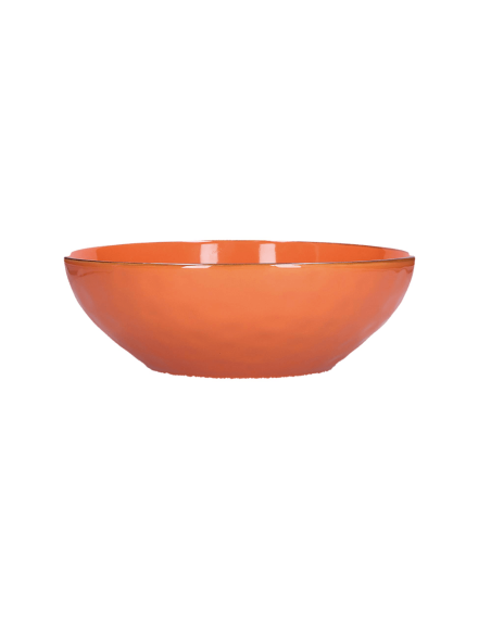 Rose e Tulipani·rose & Tulipani - Linea ''concerto" Arancione Insalatiera Ø 26 Cm - stoneware