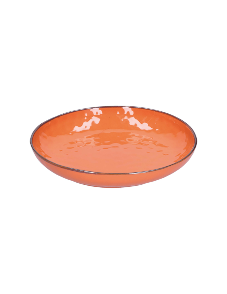 Rose e Tulipani·rose & Tulipani - Linea ''concerto" Arancione Gourmet Bowl Ø 30 Cm - stoneware