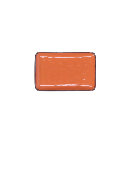 Rose e Tulipani·rose & Tulipani - Linea ''concerto" Arancione Vassoio Rettangolare 20 X 13 Cm