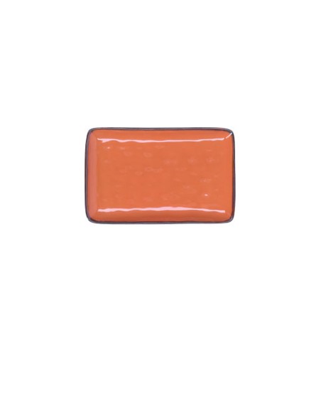 Rose e Tulipani·rose & Tulipani - Linea ''concerto" Arancione Vassoio Rettangolare 20 X 13 Cm