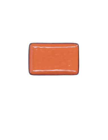 Rose e Tulipani·rose & Tulipani - Linea ''concerto" Arancione Vassoio Rettangolare 20 X 13 Cm