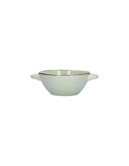 Rose e Tulipani·rose & Tulipani - Linea ''concerto" Tè Verde Ciotola Zuppa con Manici 600 Cc Ø 15 Cm - stoneware