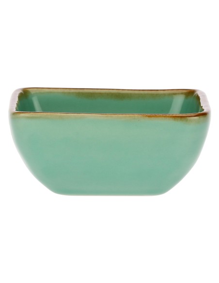 Rose e Tulipani·concerto Verde Acqua Ciot Quad 8 Cm·8x8 Cm·stoneware