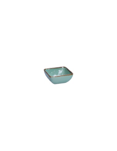 Rose e Tulipani·concerto Verde Acqua Ciot Quad 8 Cm·8x8 Cm·stoneware