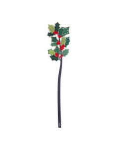 Vesta Home - Fiore Pungitopo Piccolo Kit 6 Pz·rosso·9,8 X 42,4 H Th. 5 Mm