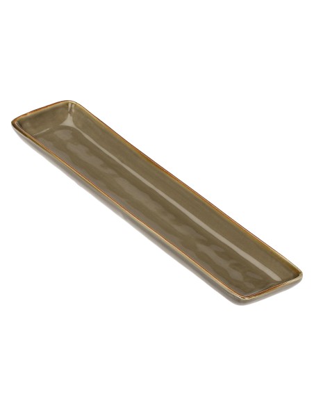 Rose e Tulipani·concerto Gr Tortora Vass Rett 32x8·32x8 Cm·stoneware