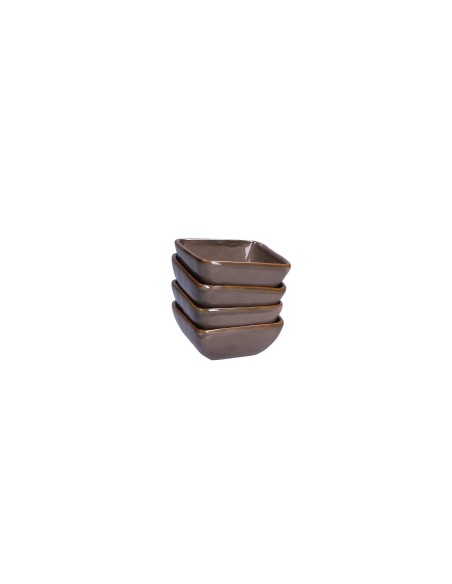 Rose e Tulipani·concerto Gr Tortora Ciot Quad 8 Cm·8x8 Cm·stoneware