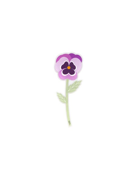 Vesta Home - Bomboniera - Panse' Kit 6 Pz·viola·7,8 X 20 H Th. 3 Mm