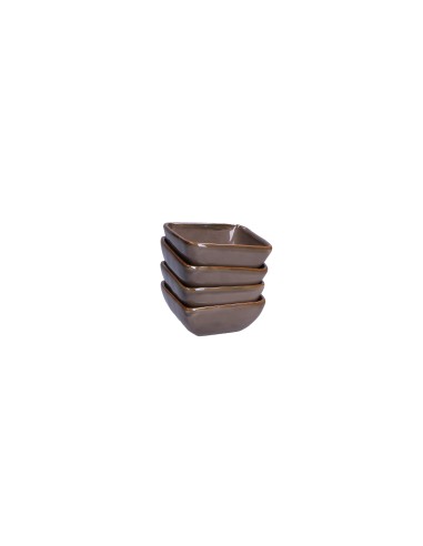 Rose e Tulipani·concerto Gr Tortora Ciot Quad 8 Cm·8x8 Cm·stoneware