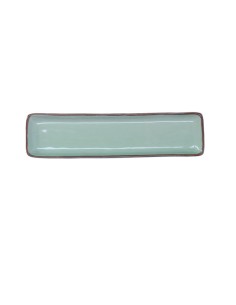 Rose e Tulipani·rose & Tulipani - Linea ''concerto" Tè Verde Vassoio Rettangolare 32 X 8 X H 2,5 Cm - stoneware