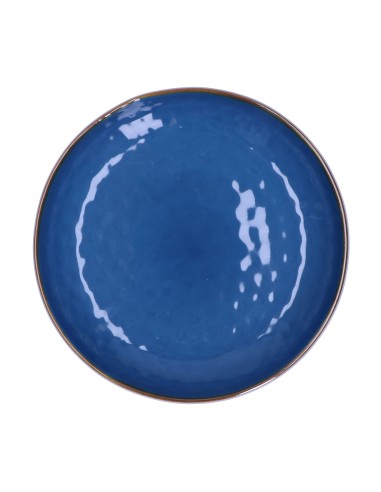 Rose e Tulipani - Gourmet Bowl Ø 30 Cm Linea ''concerto Blu Avio'' - stoneware