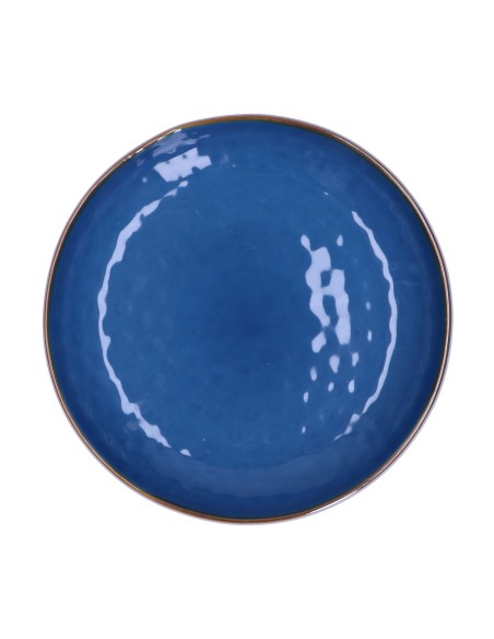 Rose e Tulipani - Gourmet Bowl Ø 30 Cm Linea ''concerto Blu Avio'' - stoneware