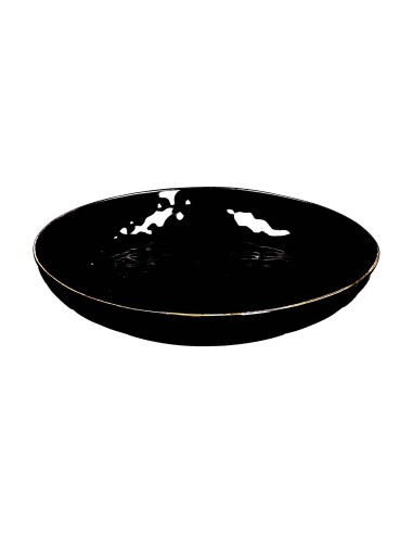 Rose e Tulipani - Gourmet Bowl Ø 30 Cm Linea ''concerto Nero''