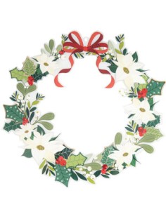 Vesta Home - Happy Welcome - Ghirlanda Piccola Bianca·bianco·29,9 X 28,8 H Cm Th. 5 Mm 2