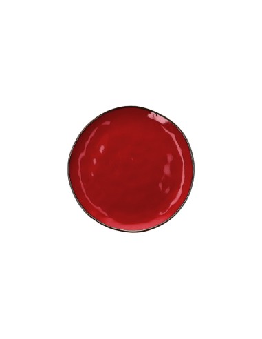Rose e Tulipani·concerto Rosso Fuoco Piatto Frutta Cm 20