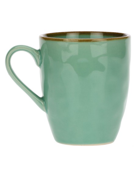Rose e Tulipani·concerto Verde Acqua Mug·430 Cc·stoneware