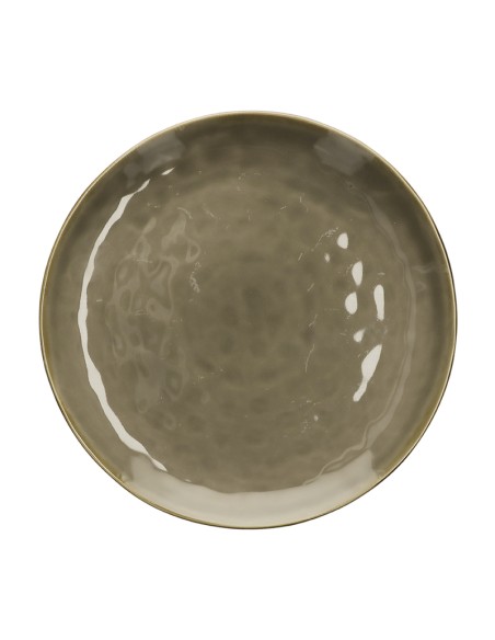 Rose e Tulipani·concerto Gr Tortora Vass Rot 32 Cm·ø 32 Cm·stoneware Ø 32 Cm