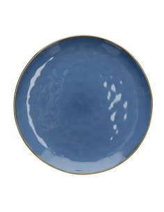 Rose e Tulipani·concerto Blu Avio Vass Rot 32 Cm·ø 32 Cm·stoneware Ø 32 Cm