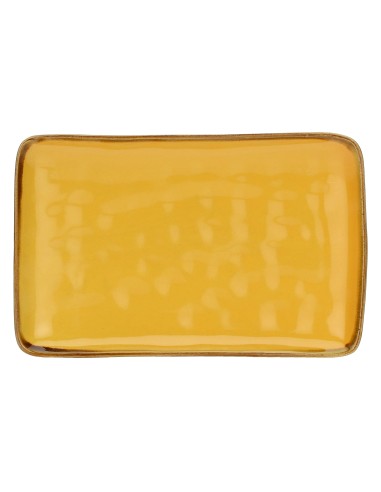 Rose e Tulipani·concerto Ocra Vass Rett 27x19·27x19 Cm·stoneware