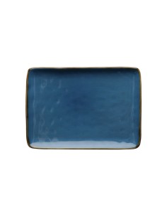 Rose e Tulipani·concerto Blu Avio Vass Rett 27x19·27x19 Cm·stoneware 2