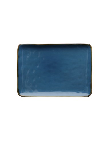 Rose e Tulipani·concerto Blu Avio Vass Rett 27x19·27x19 Cm·stoneware