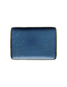 Rose e Tulipani·concerto Blu Avio Vass Rett 27x19·27x19 Cm·stoneware