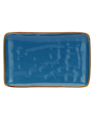 Rose e Tulipani·concerto Blu Avio Vass Rett 27x19·27x19 Cm·stoneware
