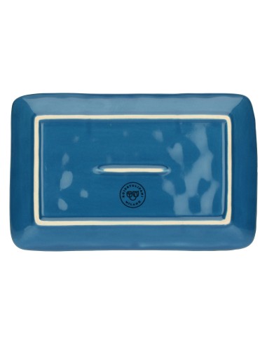 Rose e Tulipani·concerto Blu Avio Vass Rett 20x13·20x13 Cm·stoneware