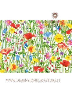 Rose e Tulipani·tovaglietta in Polipropilene Flores