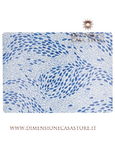 Rose e Tulipani·tovaglietta Blue in Polipropilene Blue
