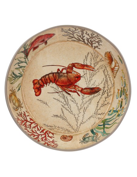Rose e Tulipani· Sea Life Spaghettiera ·ø 37 Cm·melamina