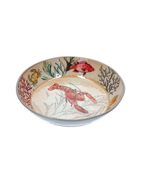 Rose e Tulipani· Sea Life Spaghettiera ·ø 37 Cm·melamina