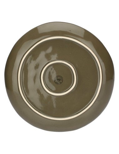 Rose e Tulipani·concerto Gr Tortora Piatto Piano 27·ø 27 Cm·stoneware Ø 27 Cm