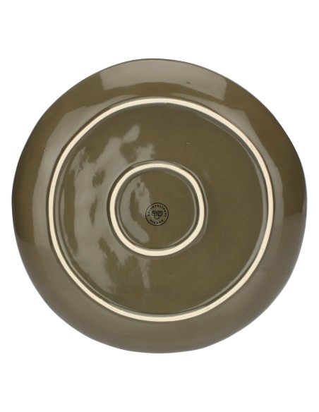 Rose e Tulipani·concerto Gr Tortora Piatto Piano 27·ø 27 Cm·stoneware Ø 27 Cm